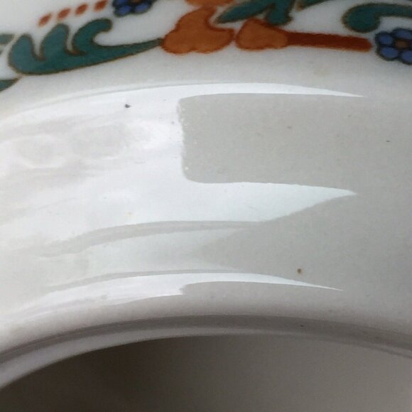 McNicol China Sugar Bowl w Lid Floral Flower Art Vintage Retro Clarksburg WVA US - Picture 11 of 12